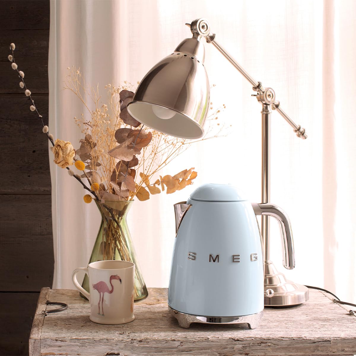 Jug Kettle With Soft Opening 1.8 Qt 3000W Pastel Blue