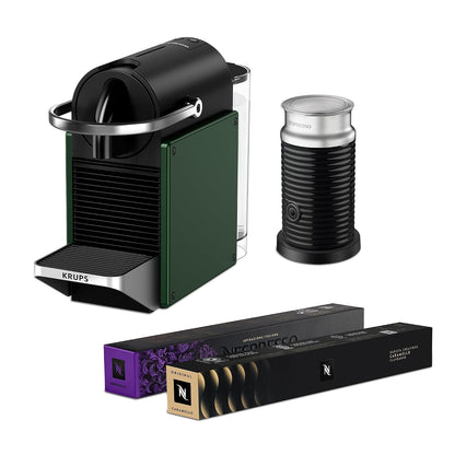 Automatic Pod Coffee Machine 1260W 1.1 Qt Removable Tank Silver