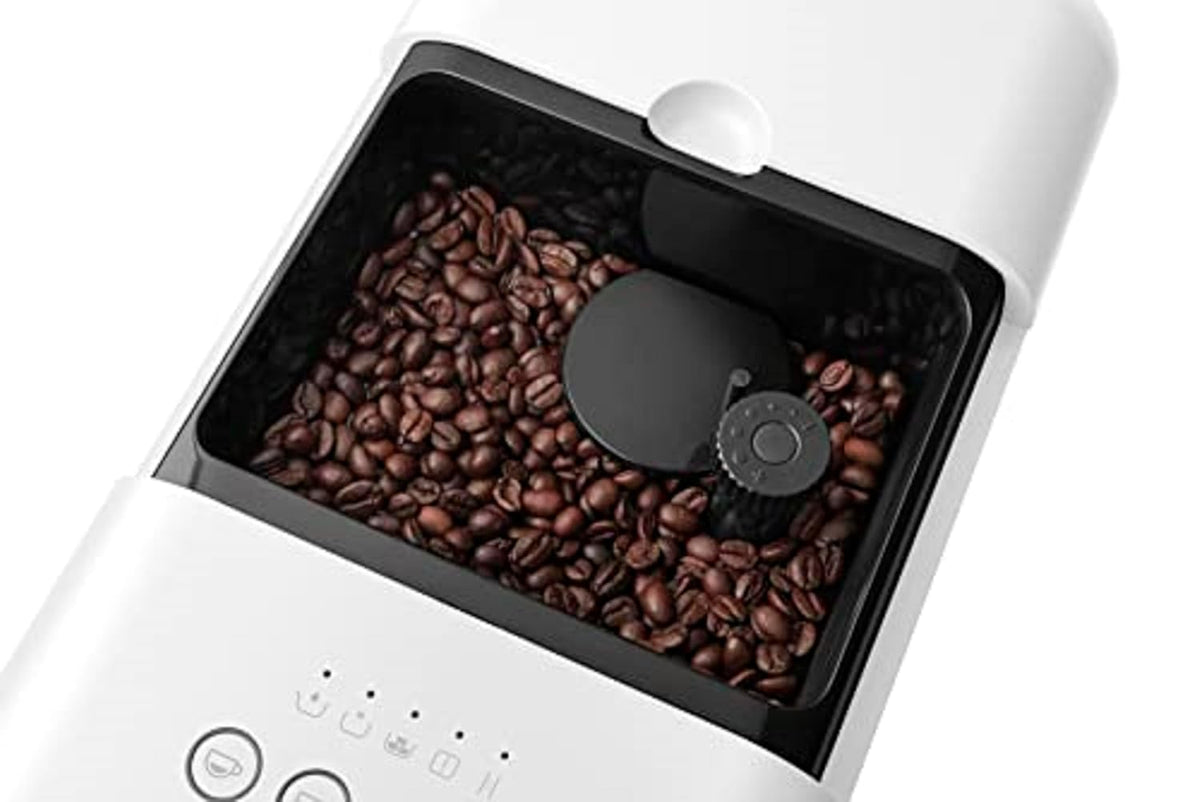 Espresso Automatic One Touch Coffee Machine With Thermoblock 1.5 Qt Matte White