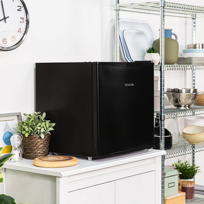 Table Top Mini Freezer 1.1 cu ft Black Freestanding