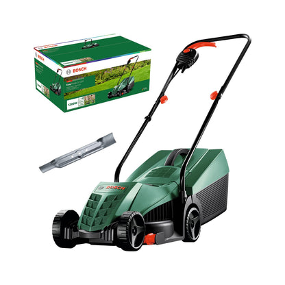 Corded Lawn Mower 12.6in 1200W 8.2 Gal Grass Box Extra Blade