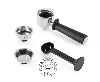 Pump Espresso Coffee Machine 15 Bar 1.1 Qt Stainless Steel Black
