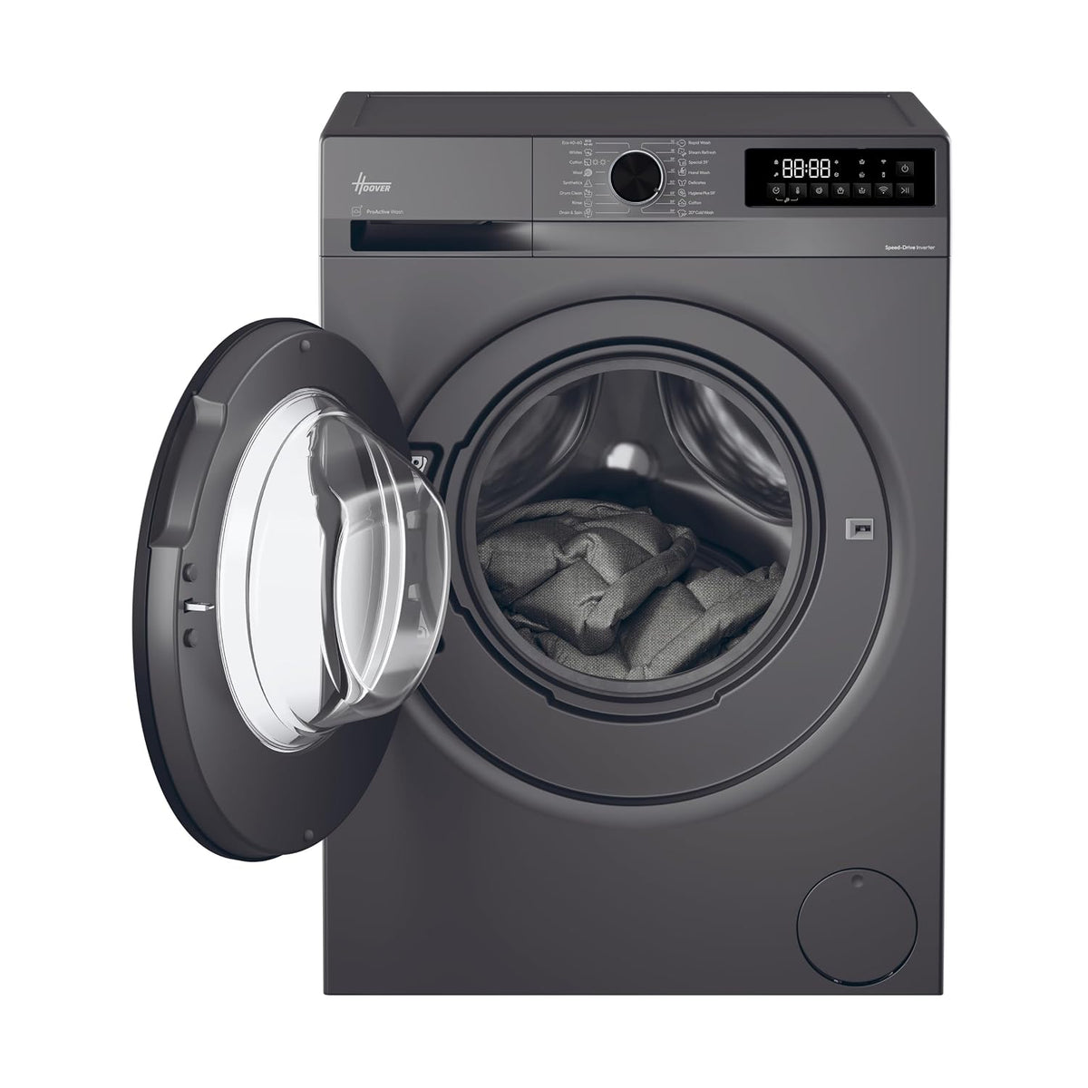 Freestanding Washer Dryer 17.6/11lb 1400rpm 16 Programs WiFi Graphite