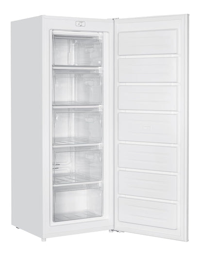 Upright Freezer 5.9 cu ft 5 Drawers Mechanical Control Freestanding White