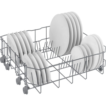 Freestanding Dishwasher 13 Place Settings 49dB Mini 30 Program LED Display White