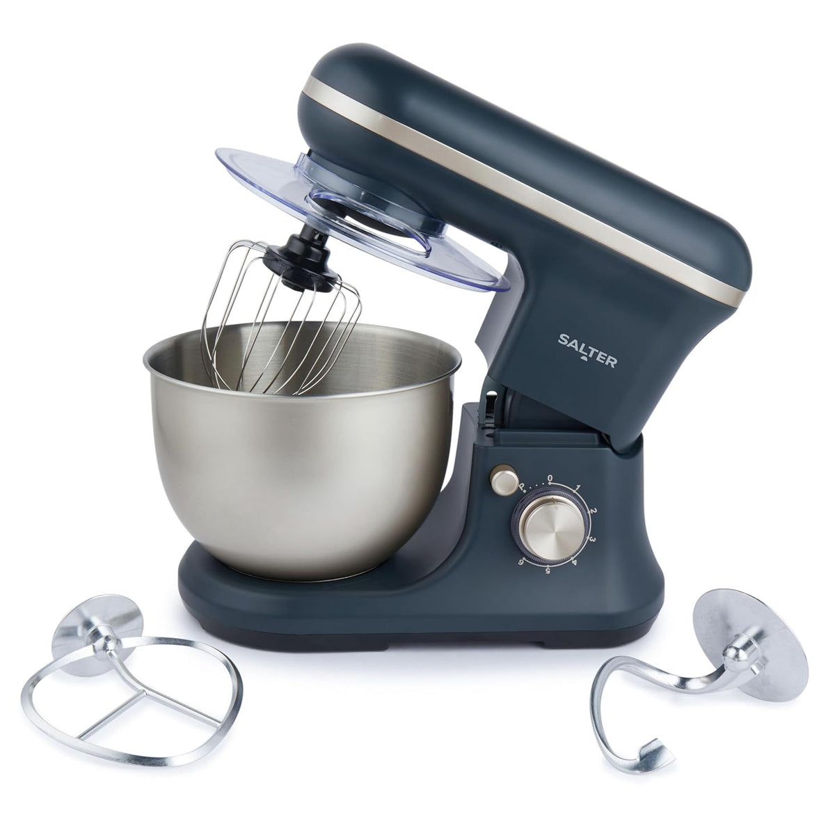 Stand Mixer 5.3 Qt 6-Speed 1200W Pulse Blue