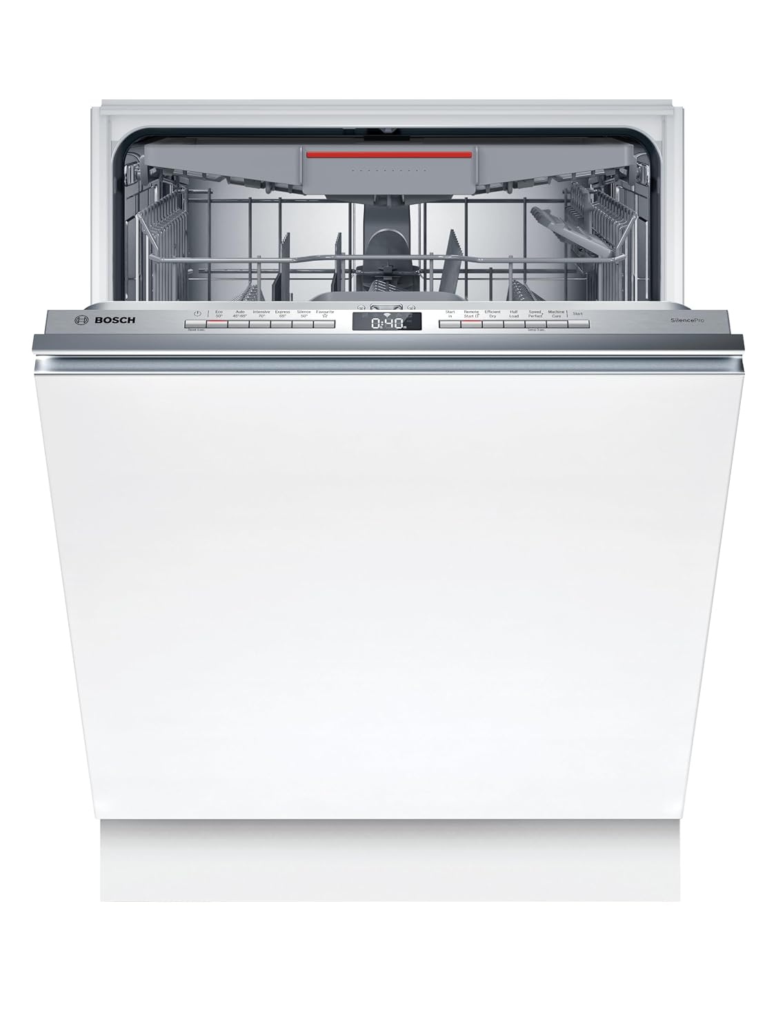 Fully Integrated Dishwasher 23.6in 14 Place Settings 40dB Stainless Steel