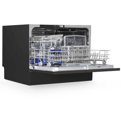 Table Top Dishwasher 6 Place Settings 6 Programs Black