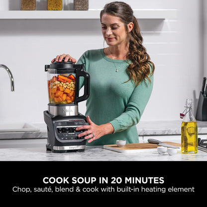 Blender & Soup Maker 1.8 Qt 1000W 10 Auto-iQ Programs Black