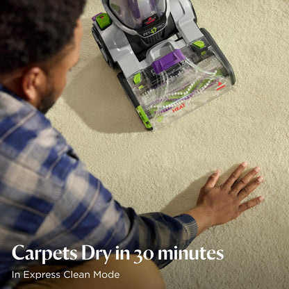 Carpet Cleaner ProHeat 2X Revolution Pet Pro Express Clean Gray/Purple
