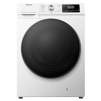 Freestanding Washer Dryer 17.6lb Wash 11lb Dry 1400Rpm Pure Steam White