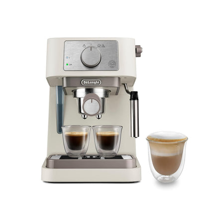 Pump Espresso Coffee Machine 15 Bar 1.1 Qt Stainless Steel Black