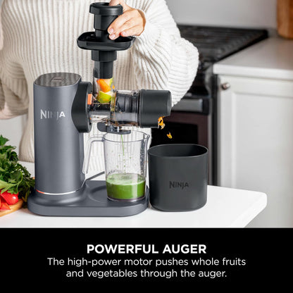Cold Press Juicer 23.7 fl oz 150W Gray