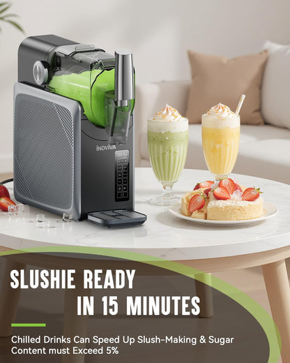 Frozen Drink Maker 2.1 Qt 5 Preset Modes Self-Cleaning White