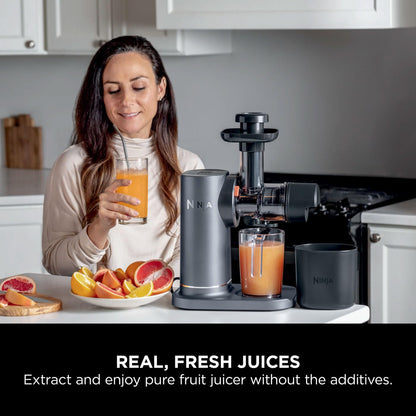 Cold Press Juicer 23.7 fl oz 150W Gray