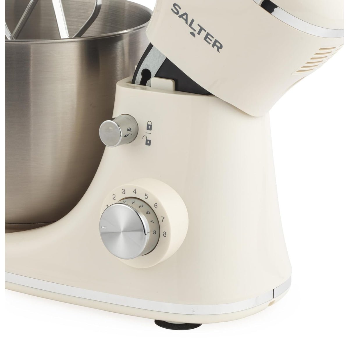 Stand Mixer 5.3 Qt 1300W 8 Speed Cream