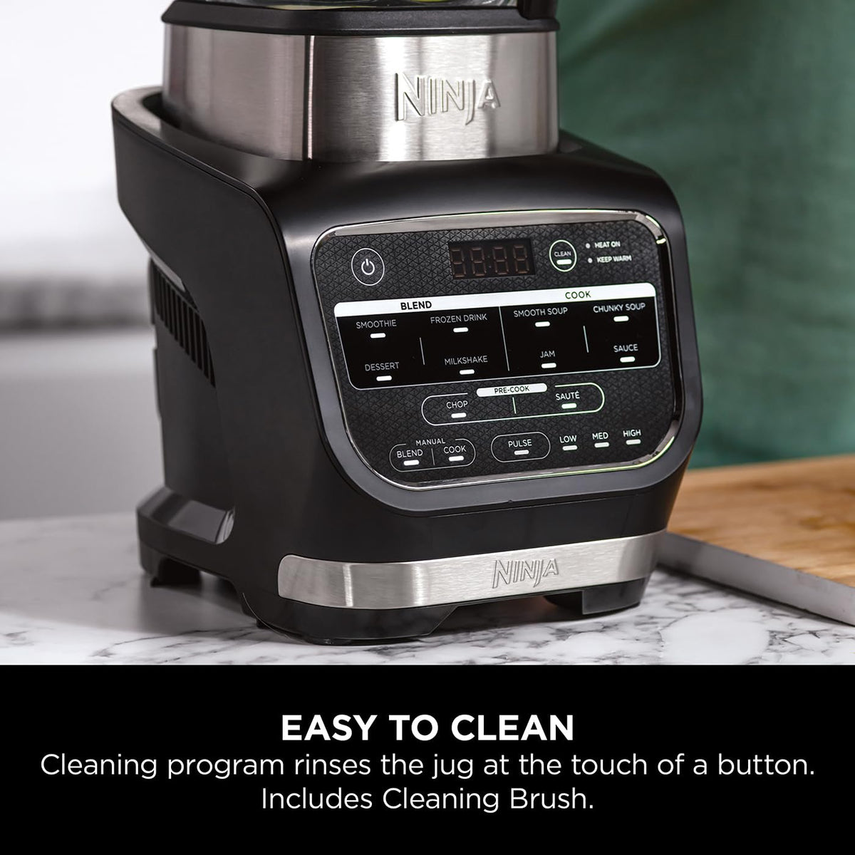 Blender & Soup Maker 1.8 Qt 1000W 10 Auto-iQ Programs Black