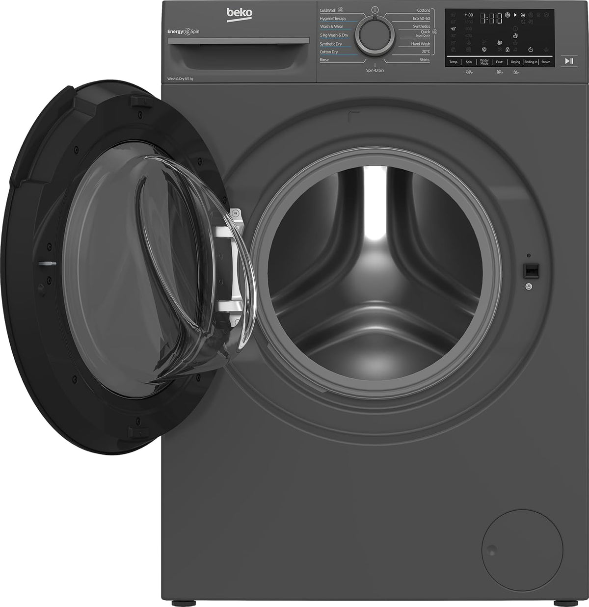 Freestanding Washer Dryer 17.6lb 11lb 1400Rpm Anthracite