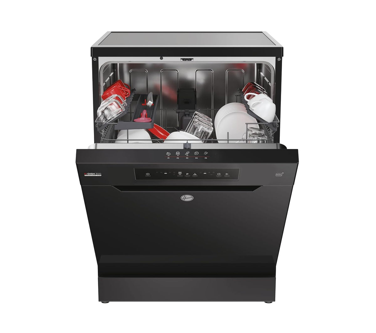 Freestanding Dishwasher 13 Place Settings 23.6in Black