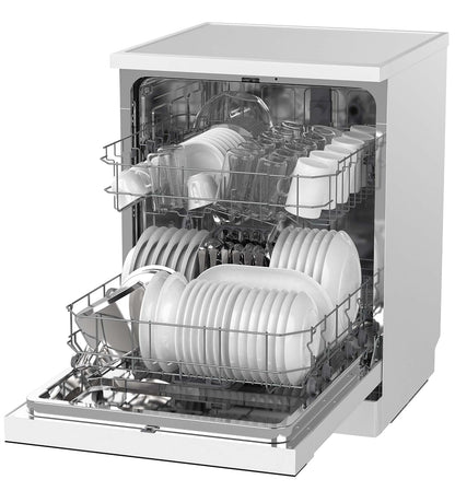 Freestanding Dishwasher 14 Place Settings 23.6in White