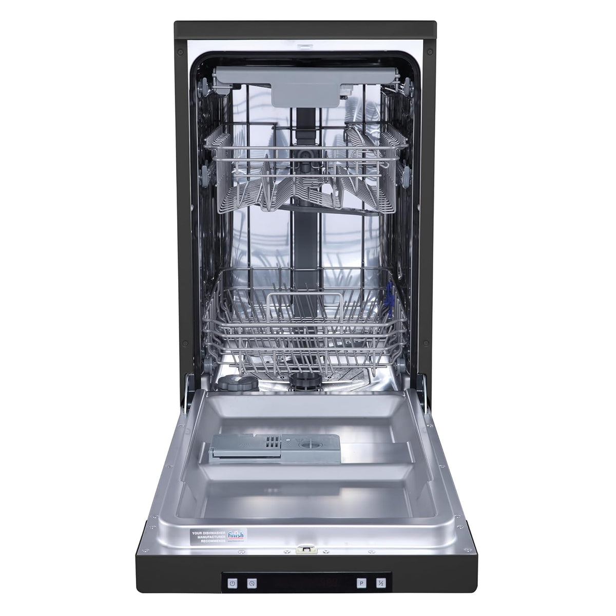Freestanding Dishwasher 10 Place Settings 23.6in Black