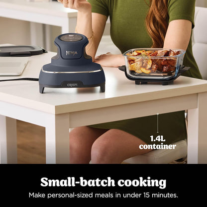CRISPi Portable Air Fryer 4-in-1 4 Qt Cyber Space Blue