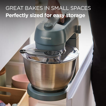 Stand Mixer 4.2 Qt 800W 6 Speeds Storm Blue