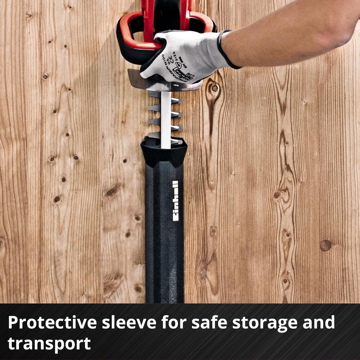 Cordless Hedge Trimmer 22in Laser-Cut Steel Blades