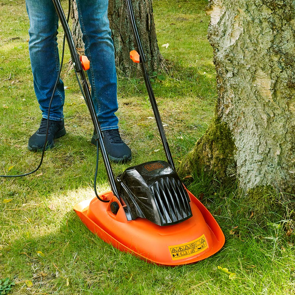 Electric Hover Mower 11.8in Deck 1200W Corded Compact Lightweight