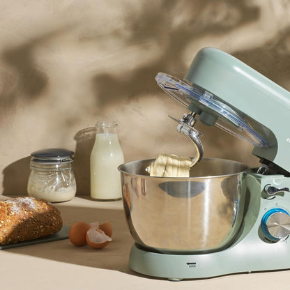 Stand Mixer 4.2 Qt 1300W 8 Speeds With Pulse Function Teal
