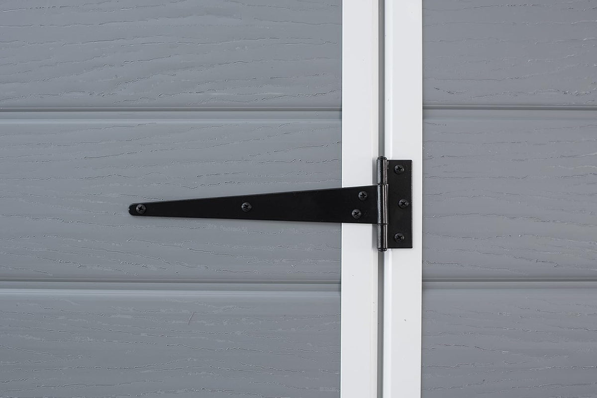 Garden Storage Shed 6 X 6 Ft Gray Resin Single Door
