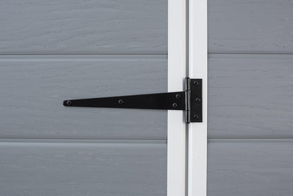 Garden Storage Shed 6 X 6 Ft Gray Resin Single Door