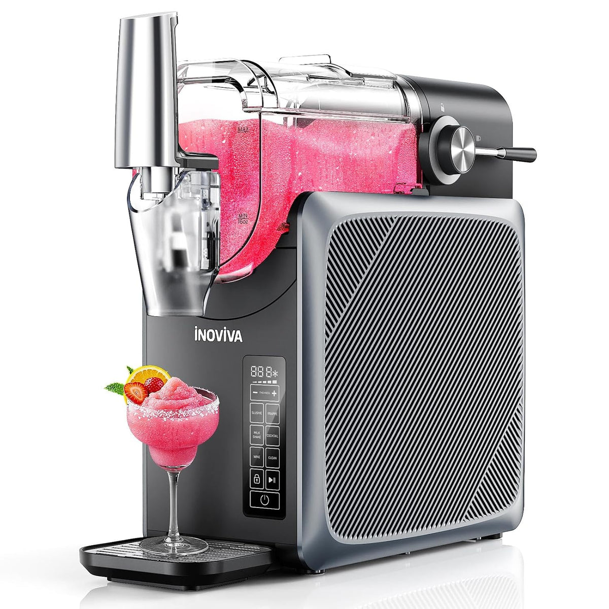 Frozen Drink Maker 2.1 Qt 5 Preset Modes Self-Cleaning White