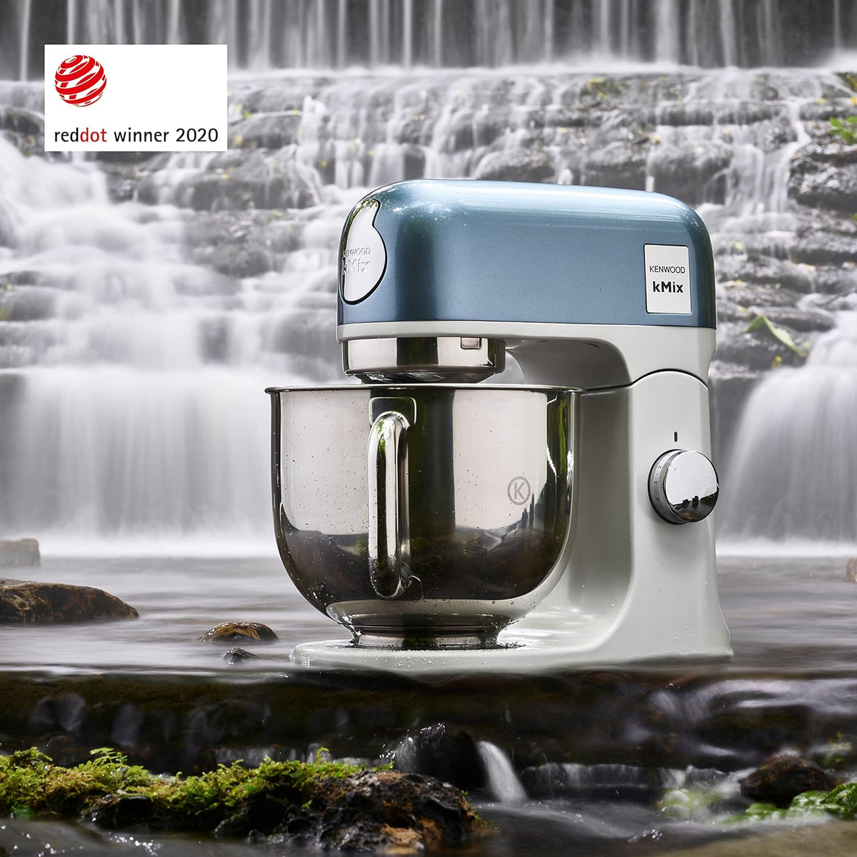 Stand Mixer 5.3 Qt 1000W 6 Speed Blue