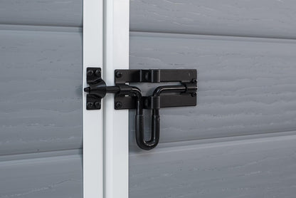 Garden Storage Shed 6 X 6 Ft Gray Resin Single Door