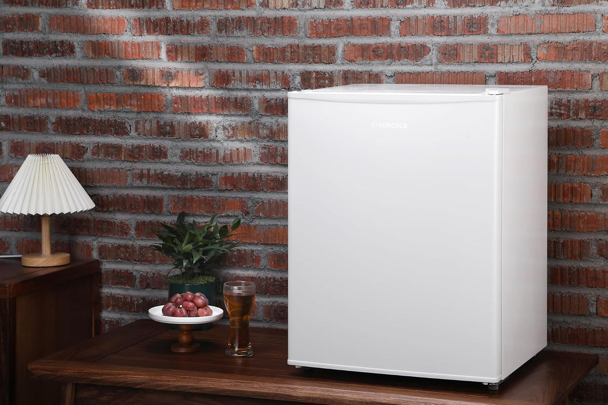 Mini Freezer 1.1 cu ft 4-Star Table Top With Reversible Door White