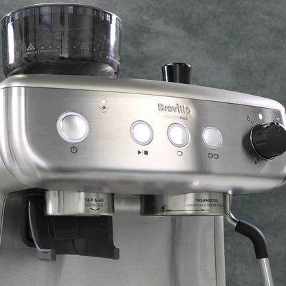 Espresso Machine 3 Qt 15 Bar Integrated Grinder Stainless Steel
