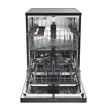 Freestanding Dishwasher 13 Place Settings 23.6in Black
