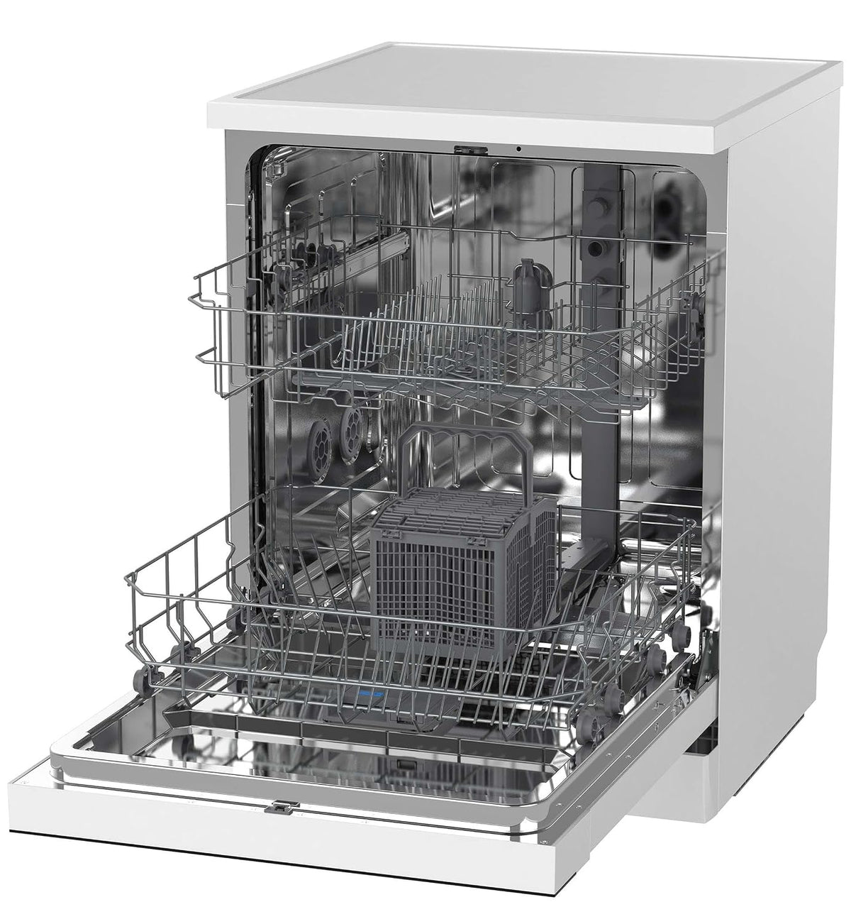 Freestanding Dishwasher 14 Place Settings 23.6in White