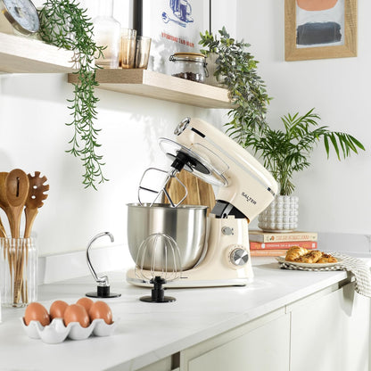 Stand Mixer 5.3 Qt 1300W 8 Speed Cream