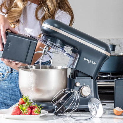 Stand Mixer 5.3 Qt 6-Speed 1200W Pulse Blue