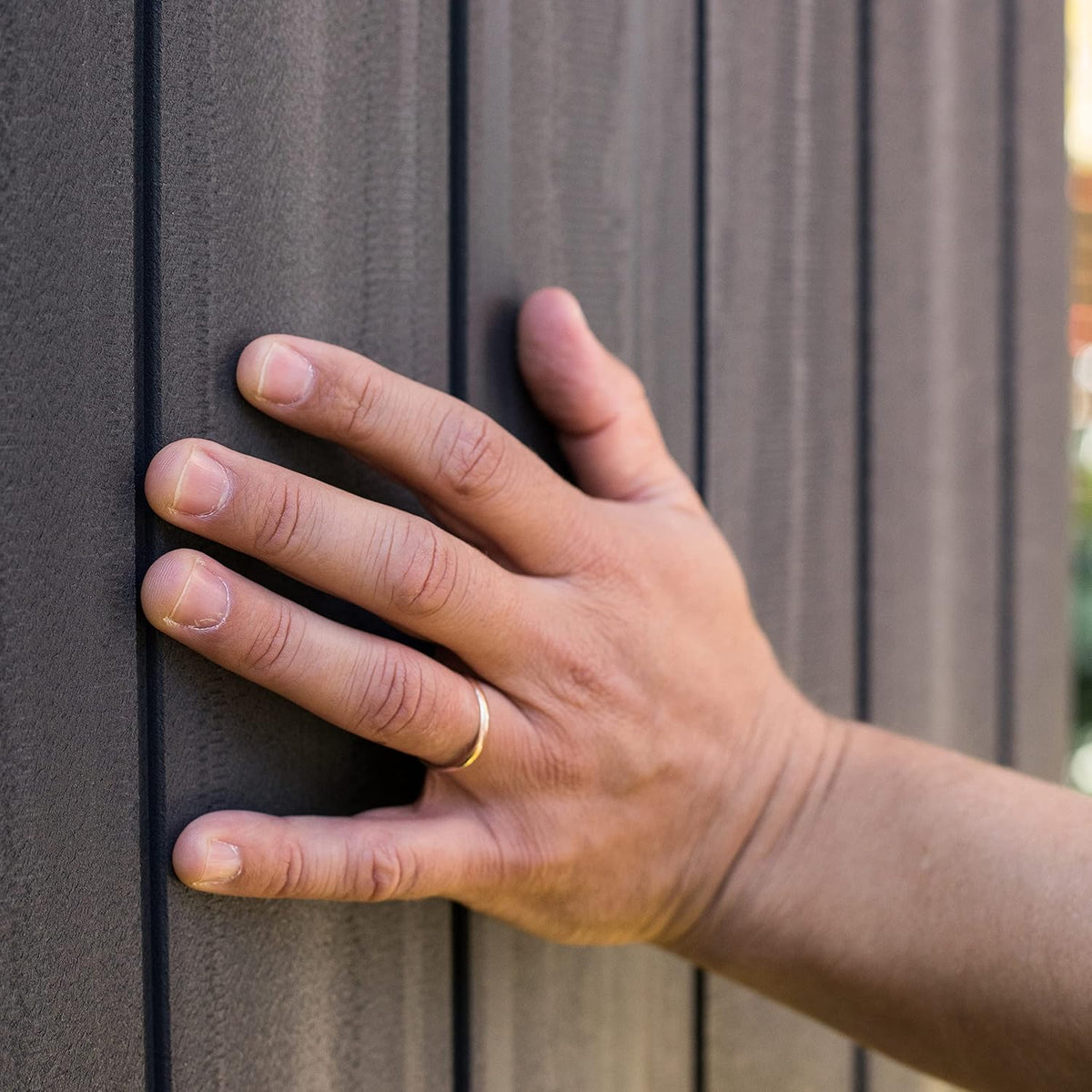 Resin Garden Storage Shed 6 X 4 Ft Gray Single Door Lockable