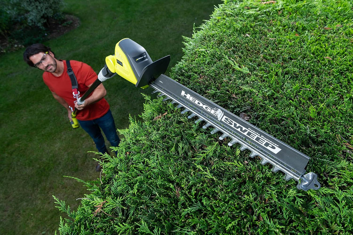Cordless Pole Hedge Trimmer 17.7in 18V ONE+ Diamond-Ground Blade