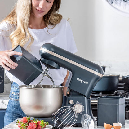 Stand Mixer 5.3 Qt 6-Speed 1200W Pulse Blue